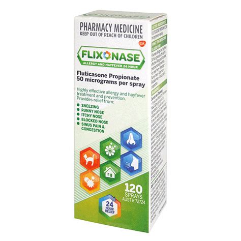 Flixonase Nasal Spray 120 Doses - NZ Online Chemist