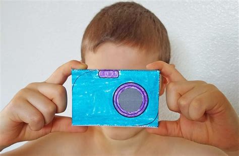 Printable Camera Papercraft - Create in the Chaos