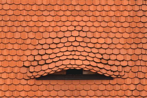 Red Clay Roof Tiles Terracotta - Free Texture