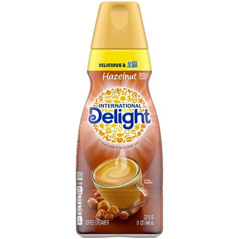 International Delight Hazelnut Coffee Creamer, 32 Oz. - Walmart.com - Walmart.com