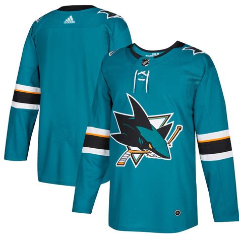 Men's San Jose Sharks adidas NHL Authentic Home Jersey | VancitysportsShop