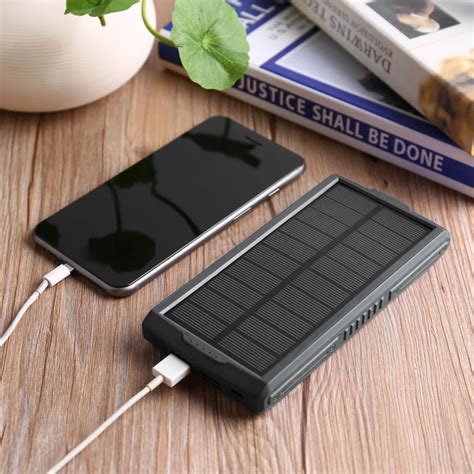 30000mAh Solar Portable Battery Mobile Phone Chargers Externa Universal ...