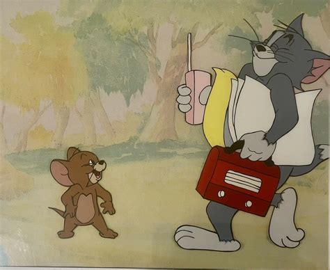 Tom and Jerry “Cat Napping “ 1951 Animation Cel | eBay in 2022 | Tom and jerry, Cel, Animation