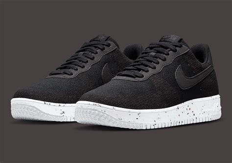 Nike Air Force 1 Crater Flyknit Black DC4831-003 | SneakerNews.com