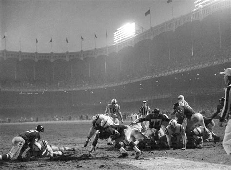 New York Giants vs Baltimore Colts, 1958 NFL Championship