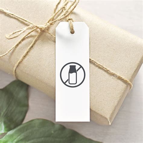 Mini Dairy Free Symbol Stamp – Fernbank Studio