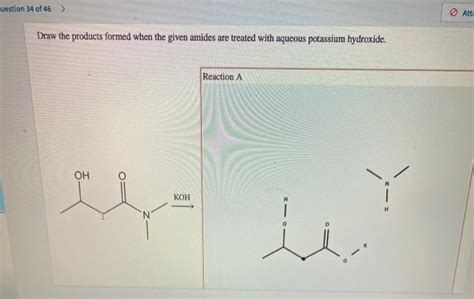 Solved draw the products formed when the given amides are | Chegg.com