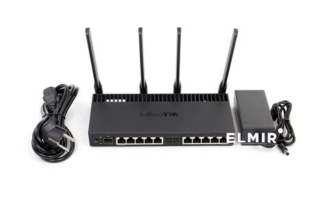 Роутер MikroTik RB4011 (RB4011iGS+5HacQ2HnD-IN) купить | ELMIR - цена, отзывы, характеристики