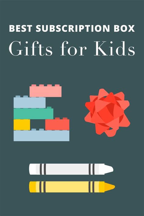 19 Best Subscription Box Gifts for Kids | MSA