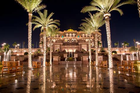 Emirates Palace at Night in Abu Dhabi | Emirate Palace is a … | Flickr