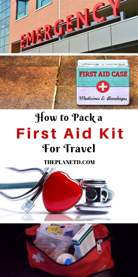 How to Pack a Travel First Aid Kit - The Planet D