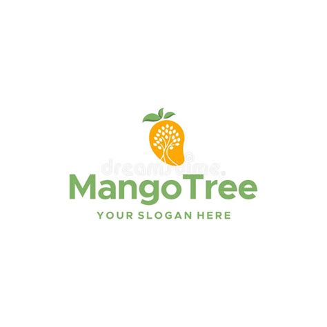 Modern MANGO TREE Fresh Fruits Leaf Logo Design Stock Vector - Illustration of mango, sweet ...