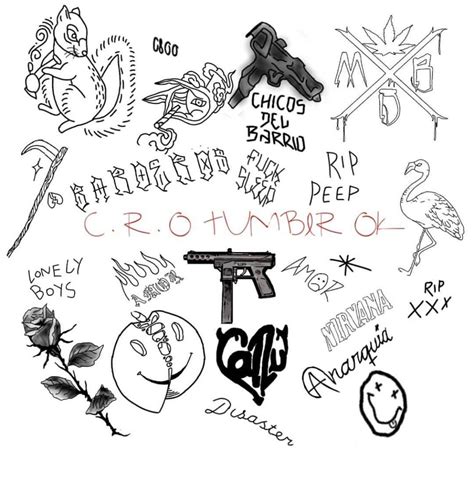 Graffiti Tattoo Flash Design