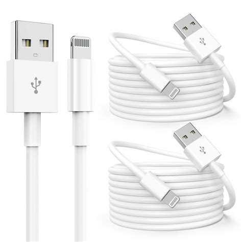 Lightning Cable 3-Pack iPhone Cable 6FT [Apple MFi Certified ...