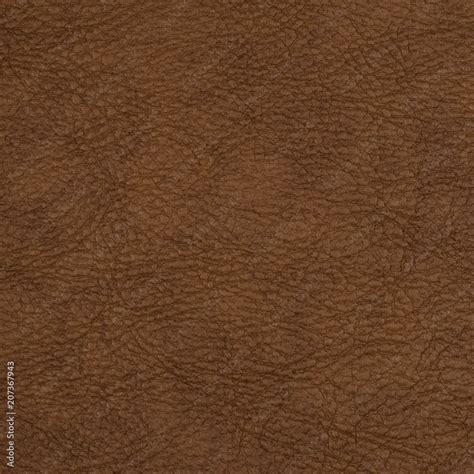 Light brown leather texture surface. Close-up of natural grain cow ...