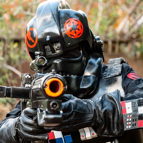 I love the inferno squad tie pilot helmet. Love cosplaying it. : r ...