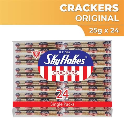 Monde Nissin - Skyflakes Crackers Handy Pack 25g x 24 | Lazada PH