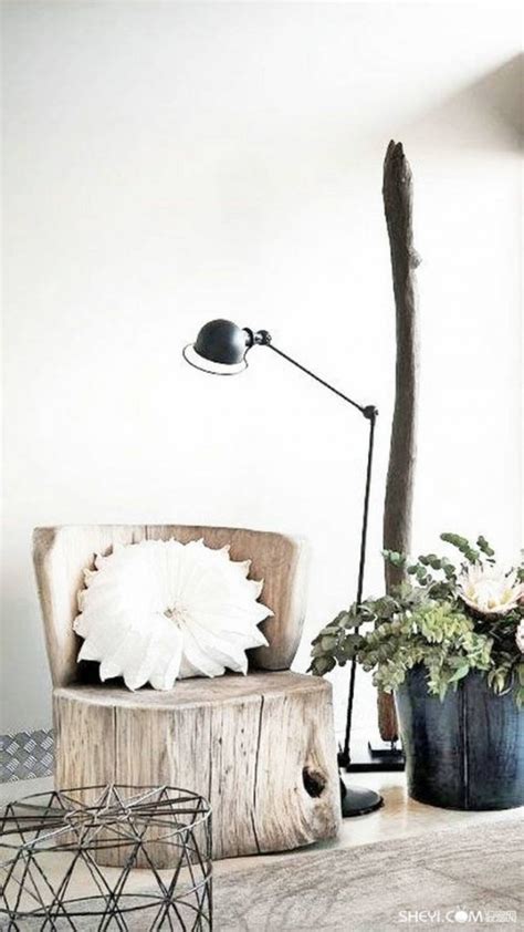 20+ Stunning Tree Trunk Solutions for a Modern Look of Your Home - Top Dreamer