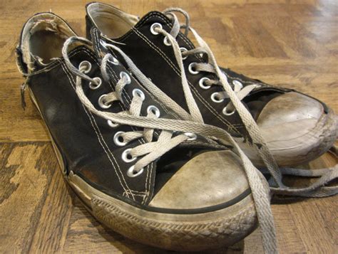 The old Converse sneakers I took around the world