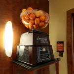 2014 Orange Bowl Trophy in Clemson, SC (Google Maps)