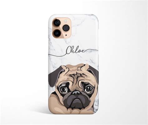 Personalised Pug Phone Case available for iPhone 12 11 Pro | Etsy