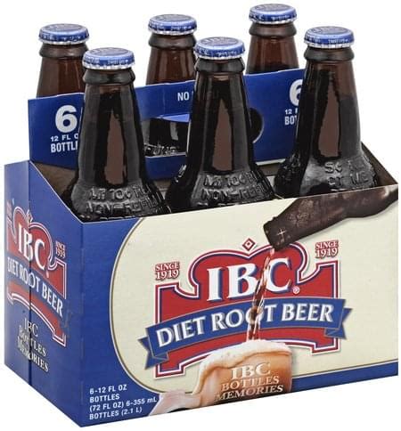 IBC Diet Root Beer - 6 ea, Nutrition Information | Innit