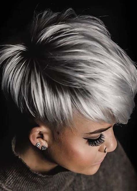 Best Platinum Blonde and Silver Hair Color Ideas for Women 2020 | Short ...