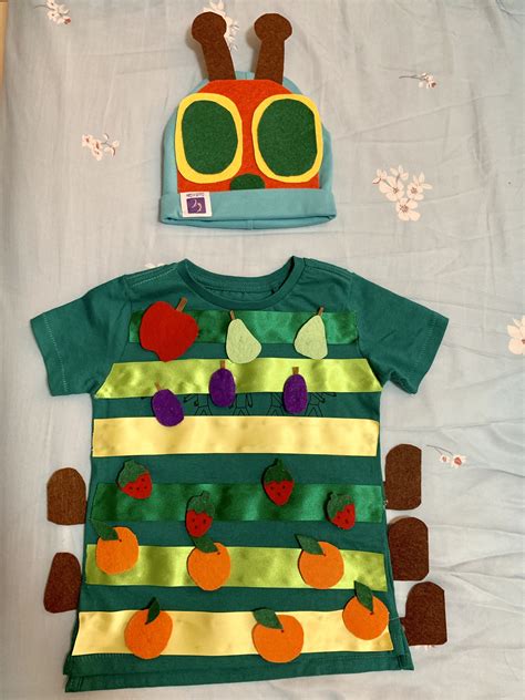 DIY The Very Hungry Caterpillar costume for book appreciation week ...