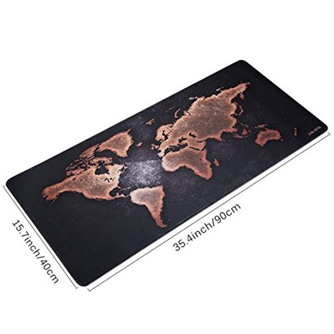 Mouse Pad With Stitched Edges Gaming Mat 35.4" X 15.7" Water-Resistant ...