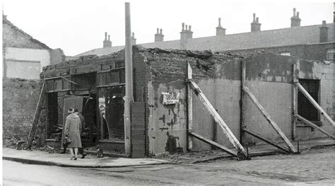 Radcliffe, Water Lane Co-operative store The building partially collapsed during re-development ...