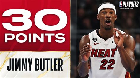 Jimmy Butler Drops 30 Points In Heat Game 3 W! 🔥 | April 22, 2023 - YouTube