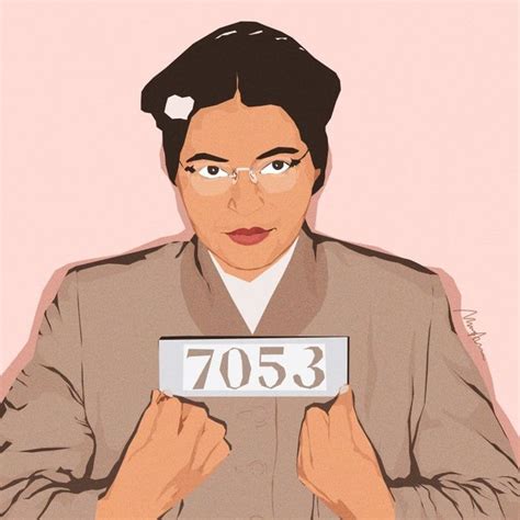 Rosa Parks Mugshot | Etsy in 2020 | Illustration print, Mug shots, Rosa parks