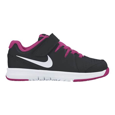 Nike Little Girls Vapor Court Tennis Shoes - Black/Vivid Pink ...