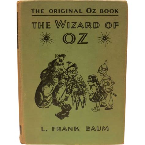 The Original Oz Book - The Wizard of Oz 1903 by L. Frank Baum from big-red on Ruby Lane