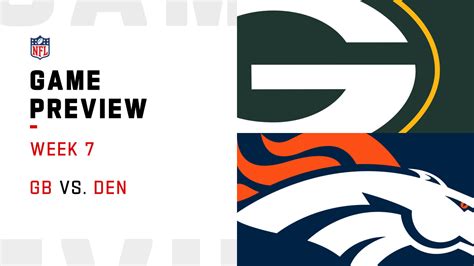 Green Bay Packers vs. Denver Broncos preview | Week 7