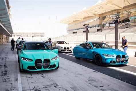 BMW M3 and BMW M4 Wearing Individual Colors in Abu Dhabi