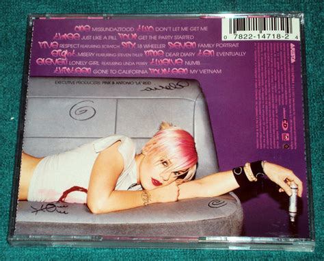 Pink – Missundaztood (Enhanced CD, 14 tracks)