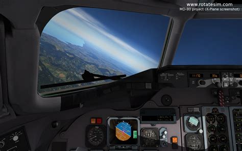 » MD-80 cockpit progress