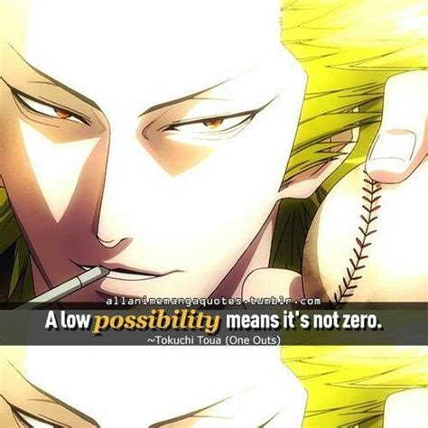 One outs quotes | Anime Amino