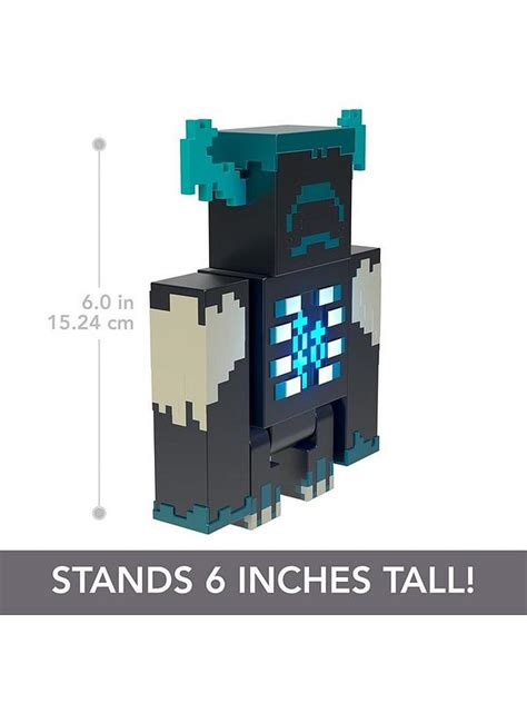 Minecraft The Warden Lights and Sounds Figure | Very.co.uk