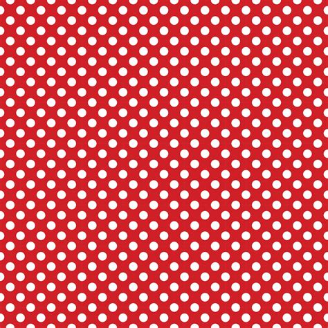 White polka dots on a red background.Seamless pattern.Abstract wallpaper or texture for wrapping ...