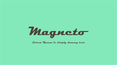 Magneto Font : Download Free for Desktop & Webfont