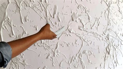 HAND MADE WALL TEXTURE PAINTING - YouTube