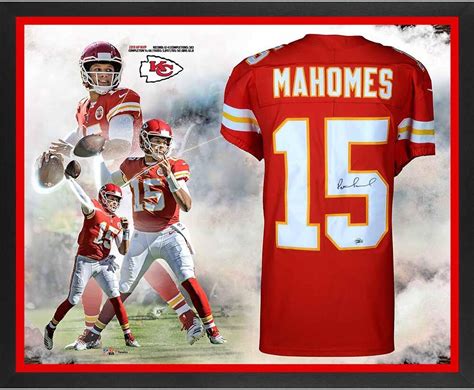 Autographed Patrick Mahomes Chiefs Jersey Fanatics Authentic COA Item ...