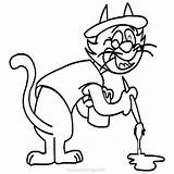 Top Cat Coloring Book Pages sketch template