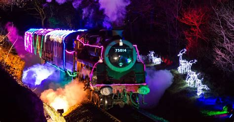 Incredible Christmas Train of Lights takes passengers on 'nocturnal ...