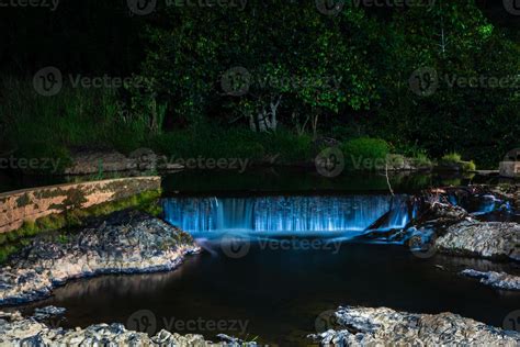 Long exposure waterfall 12675948 Stock Photo at Vecteezy