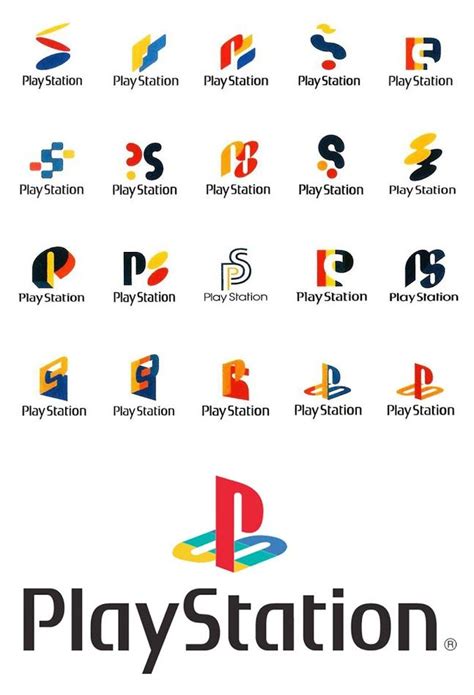 Sony Playstation 1 Logo Design Ideas, Concepts and WTF | Playstation ...