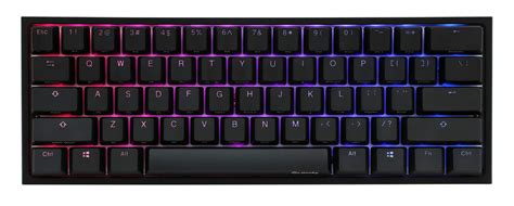 Buy Akko x Ducky One 2 Mini RGB LED 60% Double PBT Mechanical Keyboard ...
