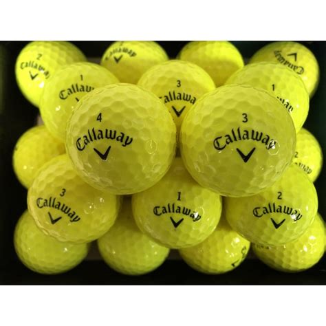 Callaway Supersoft Yellow | Premier Lakeballs Ltd